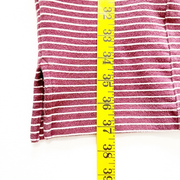 Duluth Trading Co Red and Black Striped Dress - Picture 7 of 7